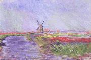 Claude Monet Champ de Tulipes china oil painting artist
